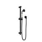 York Shower Rail With White Porcelain Hand Shower