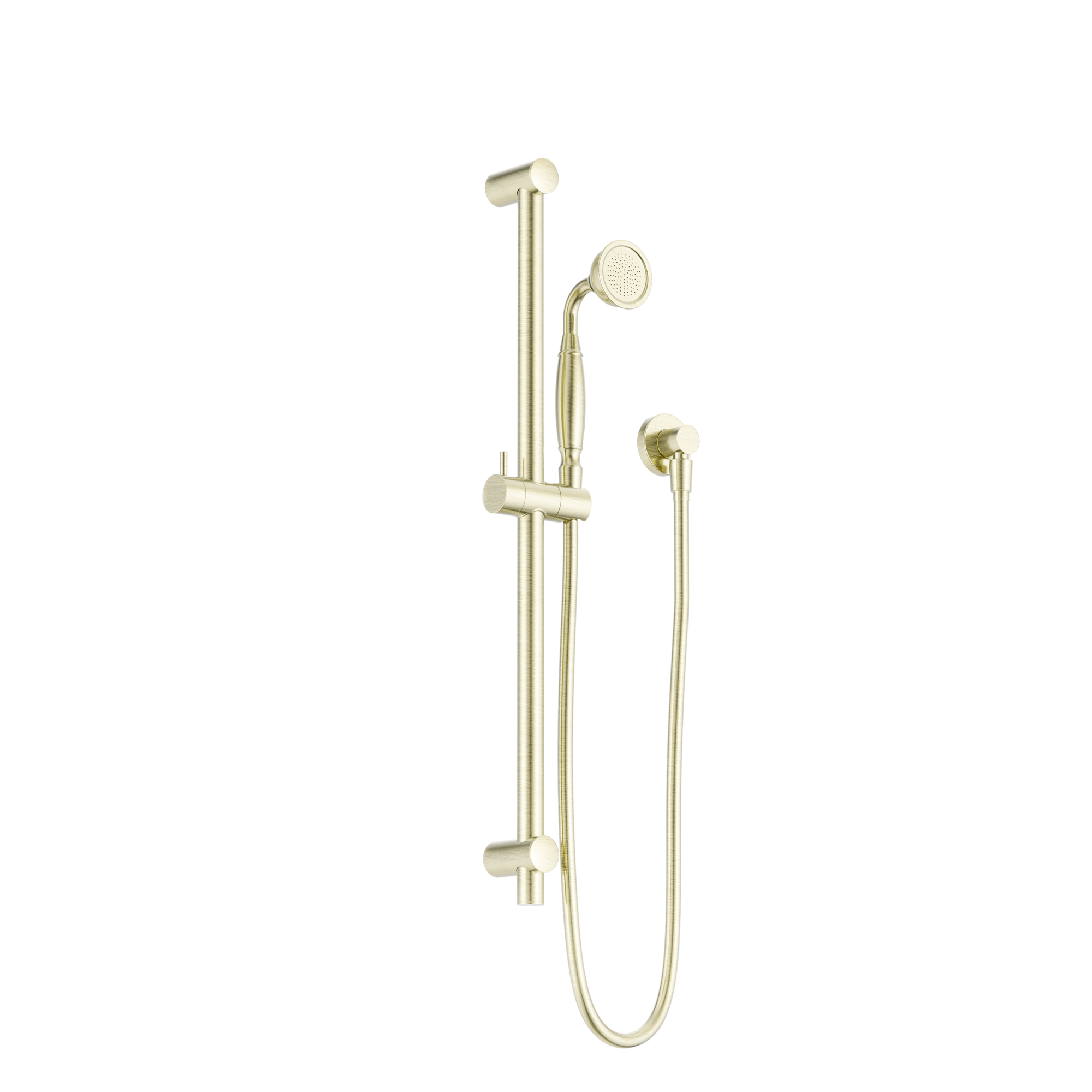 York Shower Rail With Metal Hand Shower