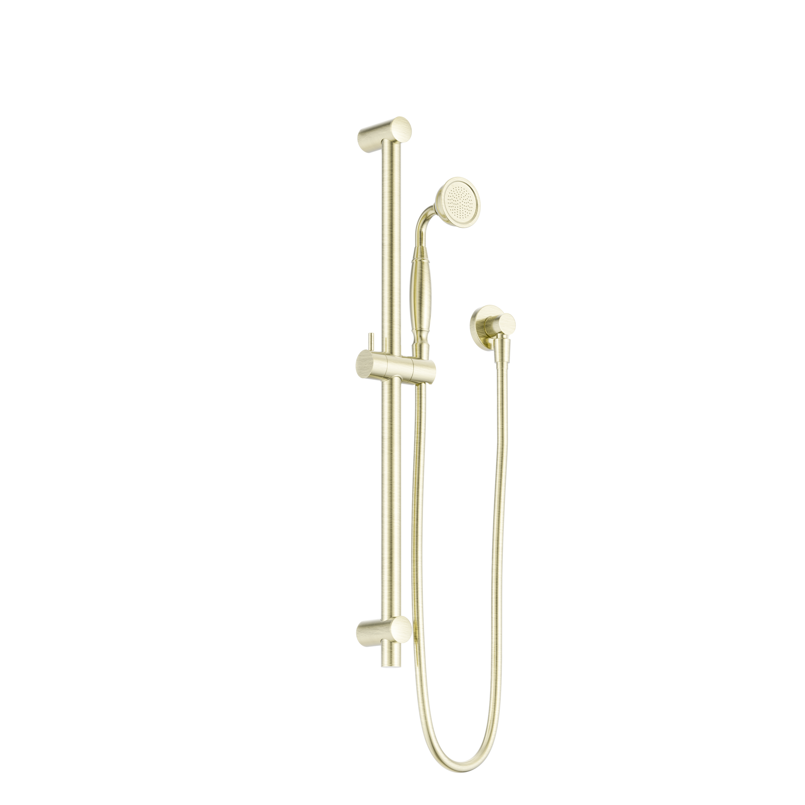 York Shower Rail With Metal Hand Shower