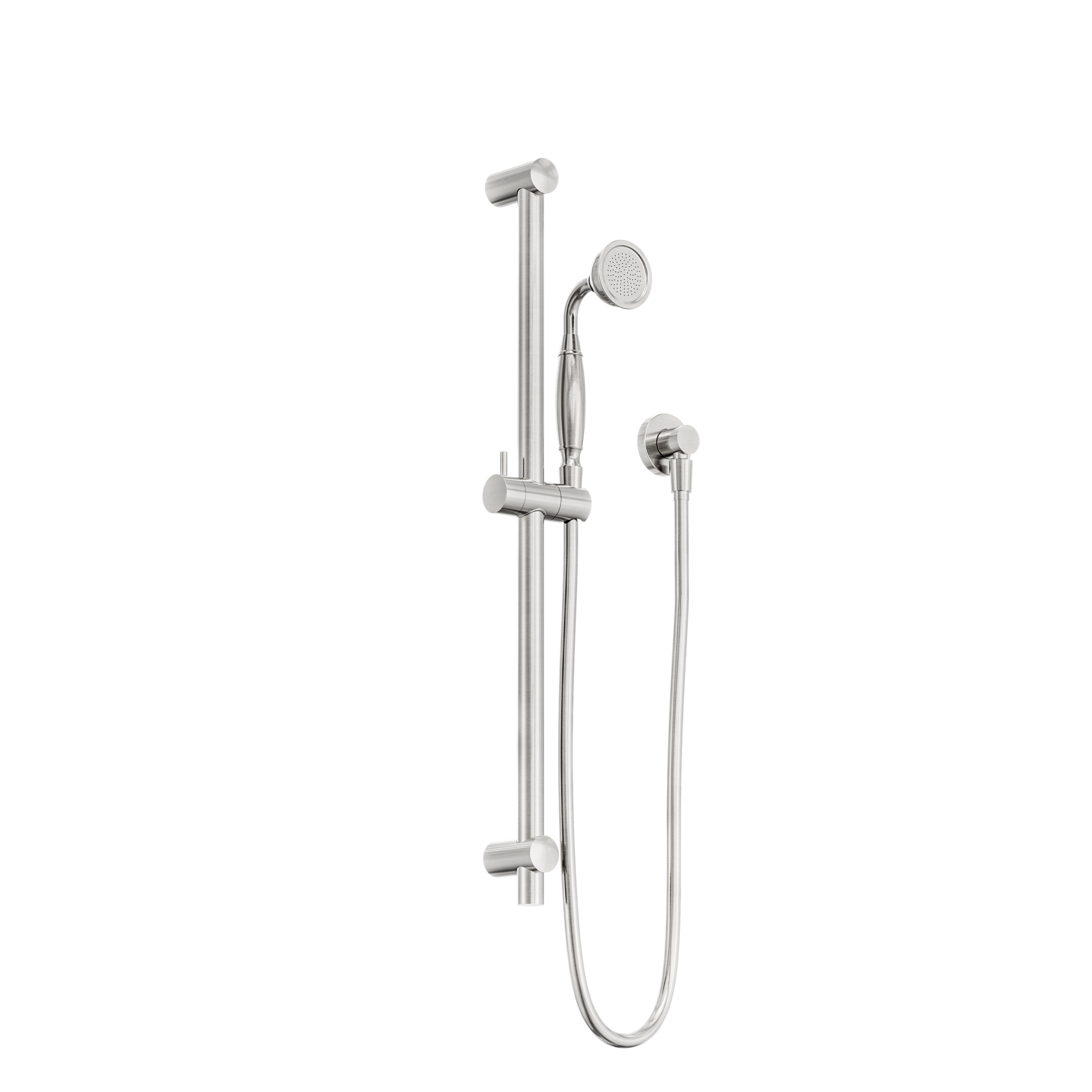 York Shower Rail With Metal Hand Shower