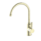 York Kitchen Mixer Gooseneck Spout With Metal Lever