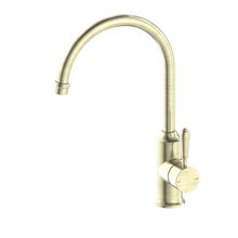 York Kitchen Mixer Gooseneck Spout With Metal Lever