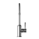 York Kitchen Mixer Gooseneck Spout With Metal Lever Chrome