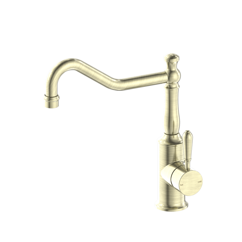York Kitchen Mixer Hook Spout With Metal Lever
