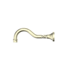 York Wall Basin Set With Metal Lever Aged Brass