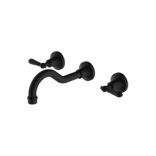 York Wall Basin Set With Metal Lever