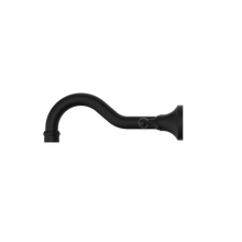 York Wall Basin Set With Metal Lever Matte Black