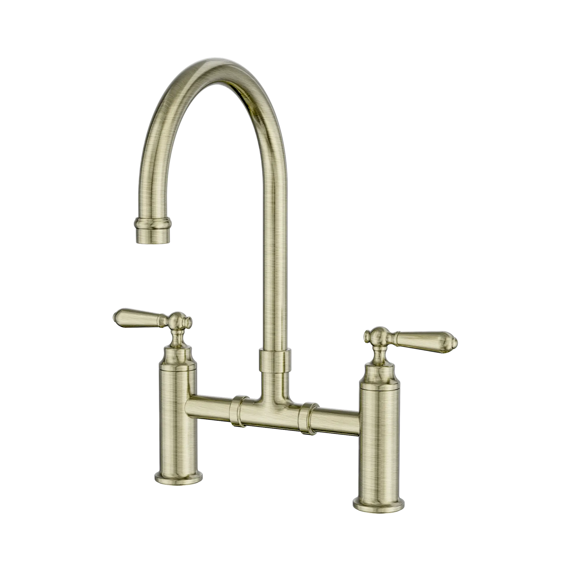 York Bridge Kitchen Set Aged Brass