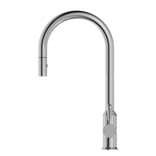 York Pull Out Sink Mixer With Vegie Spray Function With Metal Lever Chrome