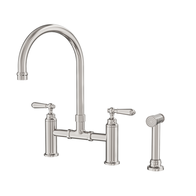 York Bridge Kitchen Set With Hand Spray