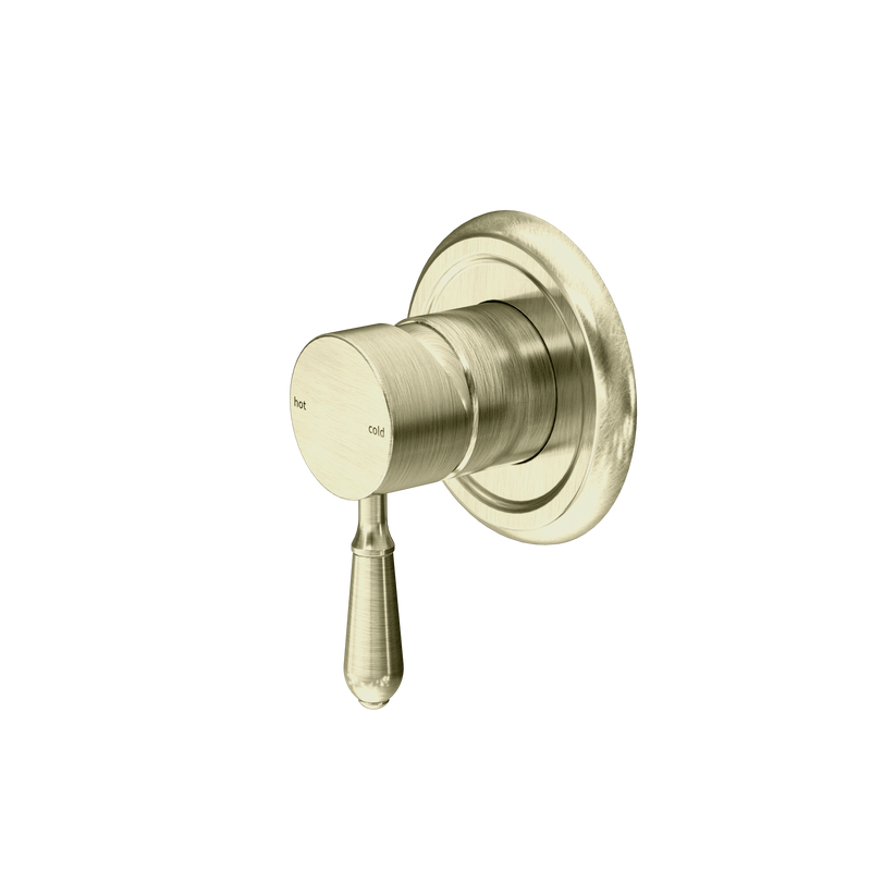 York Shower Mixer With Metal Lever