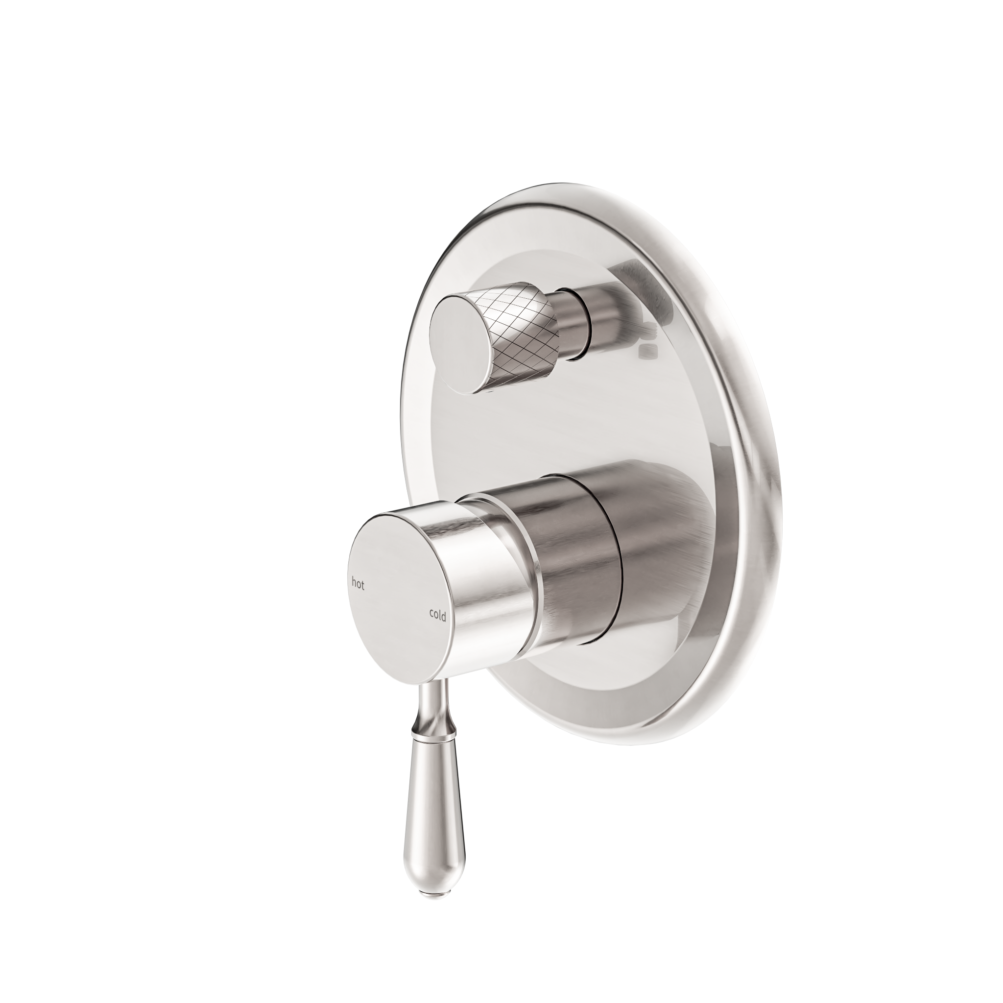 York Shower Mixer With Diverter With Metal Lever