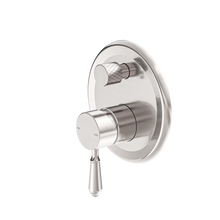 York Shower Mixer With Diverter With Metal Lever