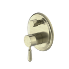 York Shower Mixer With Diverter With Metal Lever