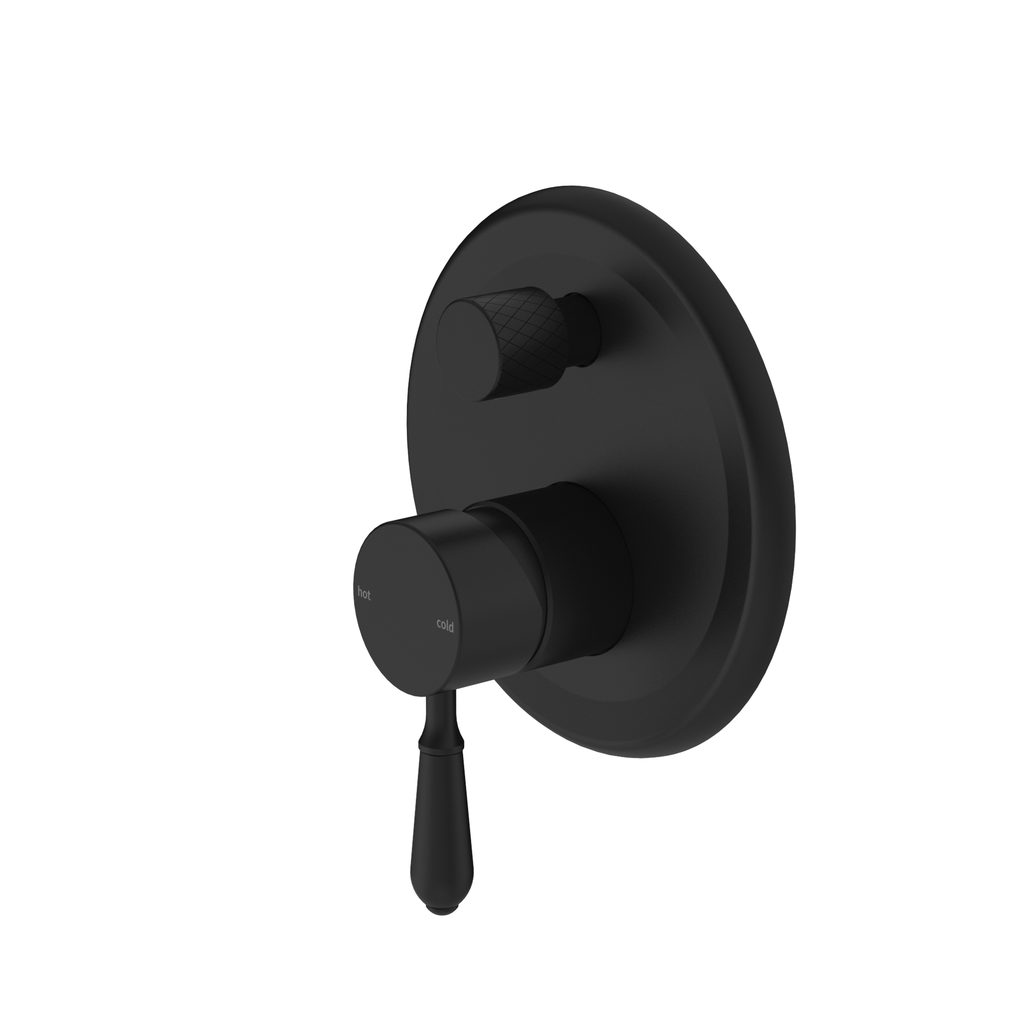 York Shower Mixer With Diverter With Metal Lever