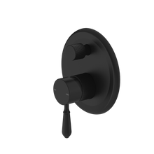 York Shower Mixer With Diverter With Metal Lever