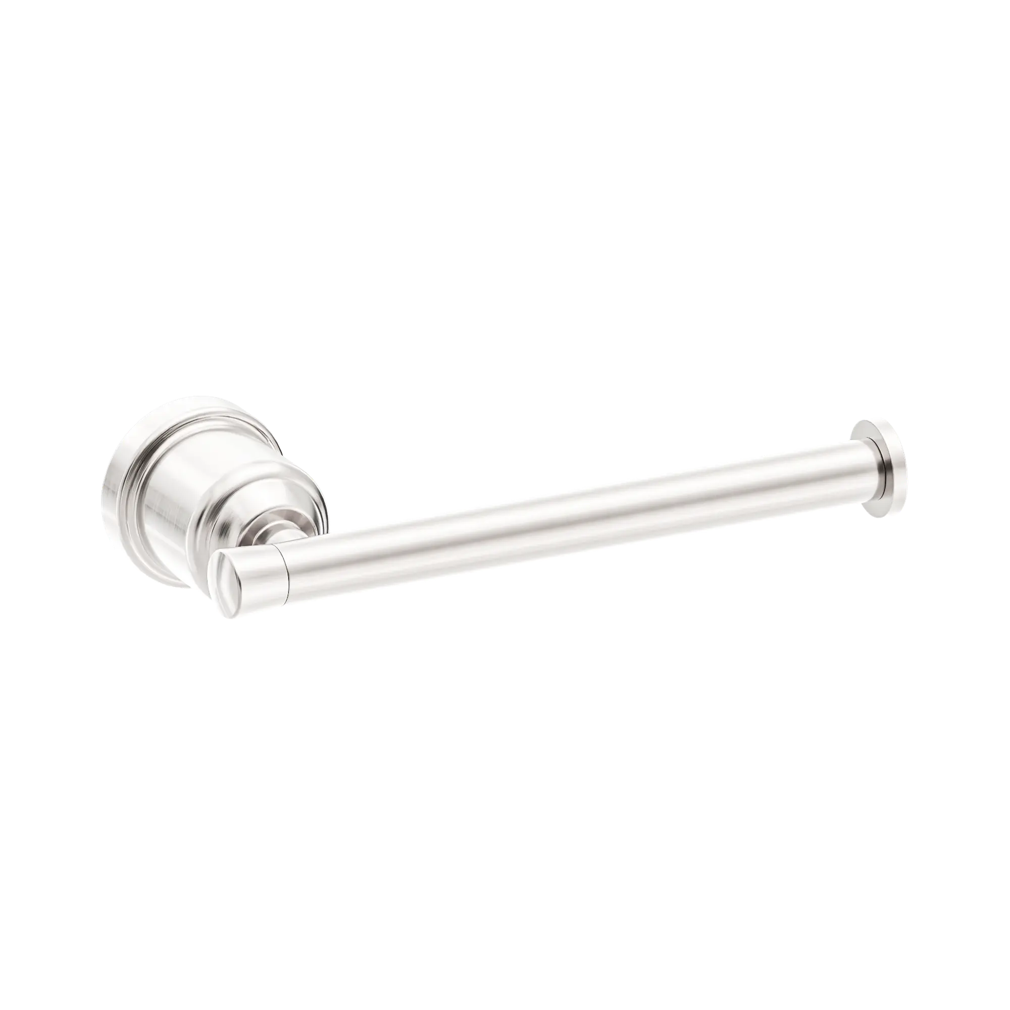 York Toilet Roll Holder Brushed Nickel