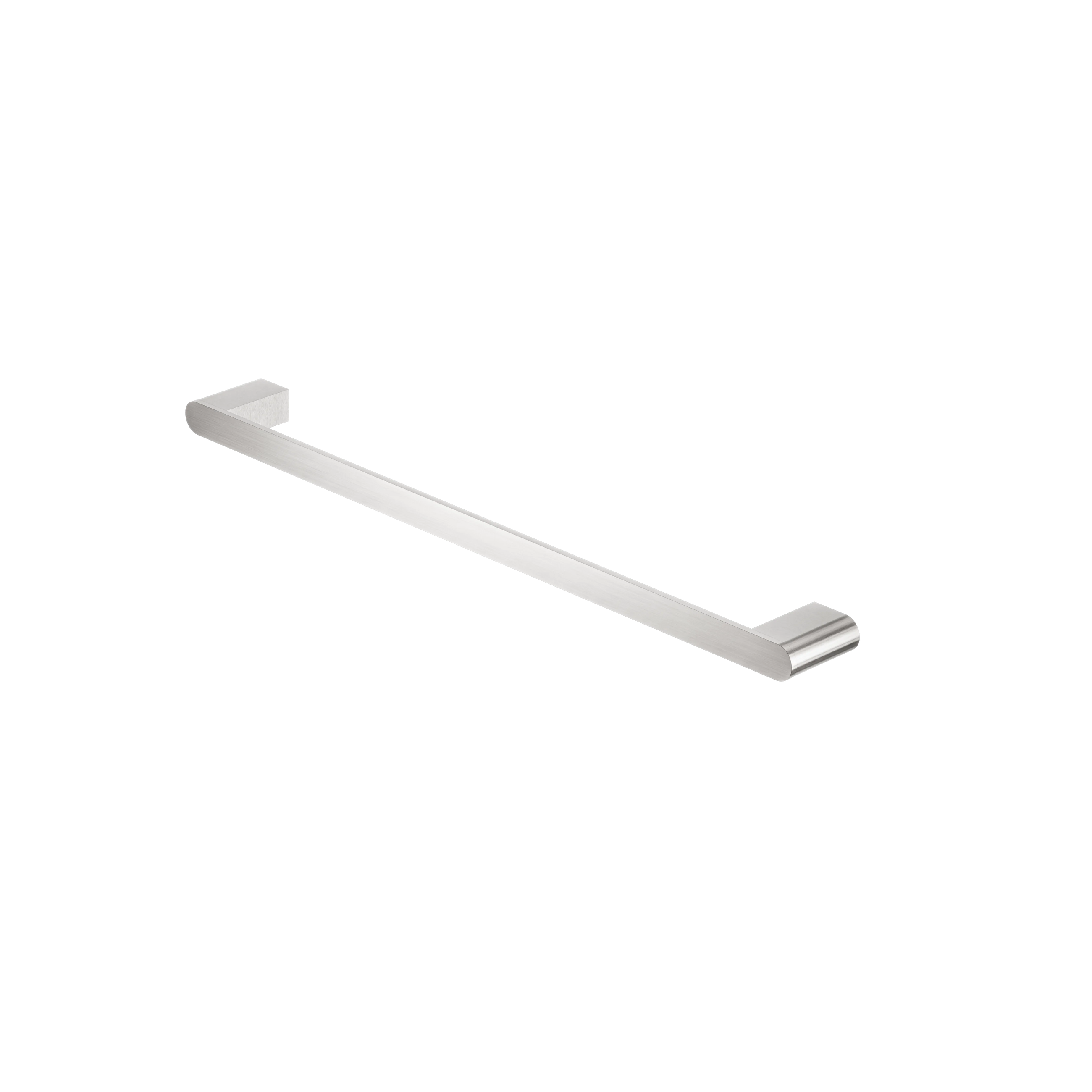 Bianca Single Towel Rail 600mm Brushed Nickel