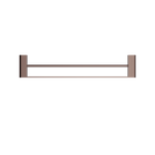 Bianca Double Towel Rail 600mm Brushed Bronze