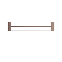 Bianca Double Towel Rail 600mm Brushed Bronze
