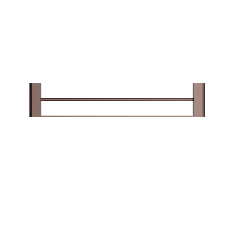 Bianca Double Towel Rail 600mm Brushed Bronze