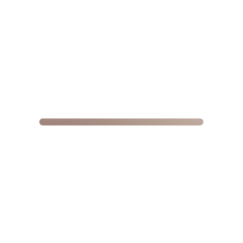 Bianca Double Towel Rail 600mm Brushed Bronze
