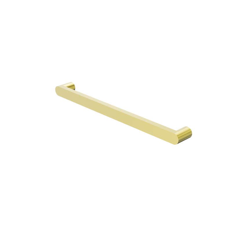 Bianca 240V Single Heated Towel Rail Brushed Gold