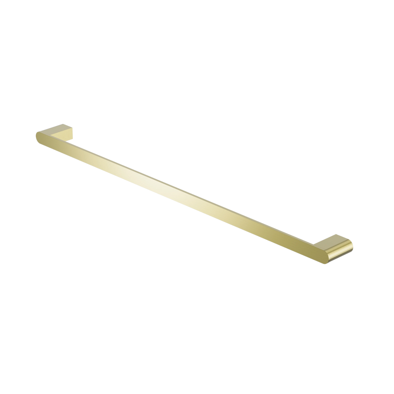 Bianca Single Towel Rail 800mm Brushed Gold