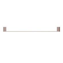 Bianca Single Towel Rail 800mm Brushed Bronze