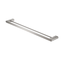 Bianca Double Towel Rail 800mm Brushed Nickel