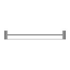 Bianca Double Towel Rail 800mm Gun Metal