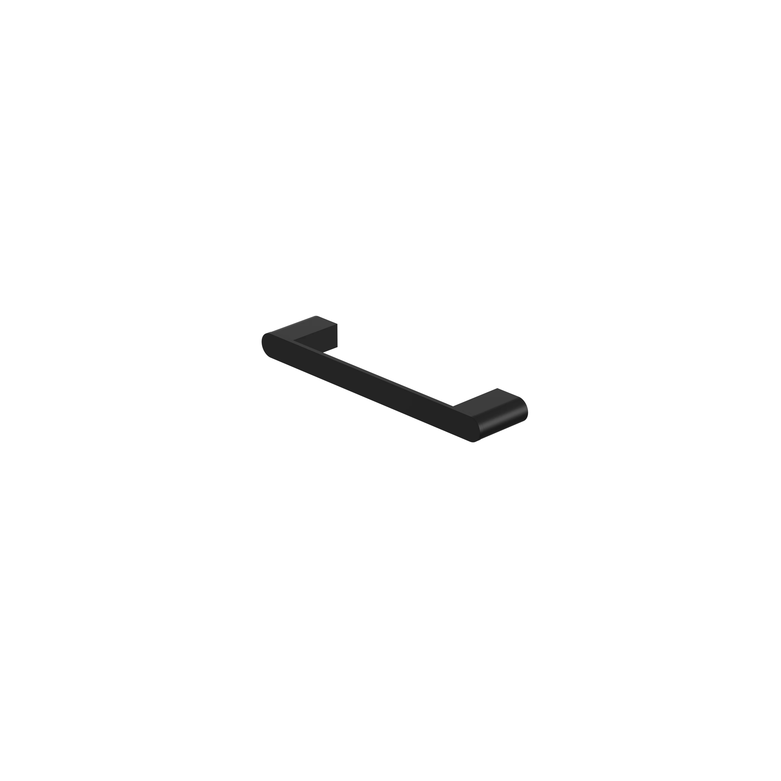 Bianca Hand Towel Rail Matte Black