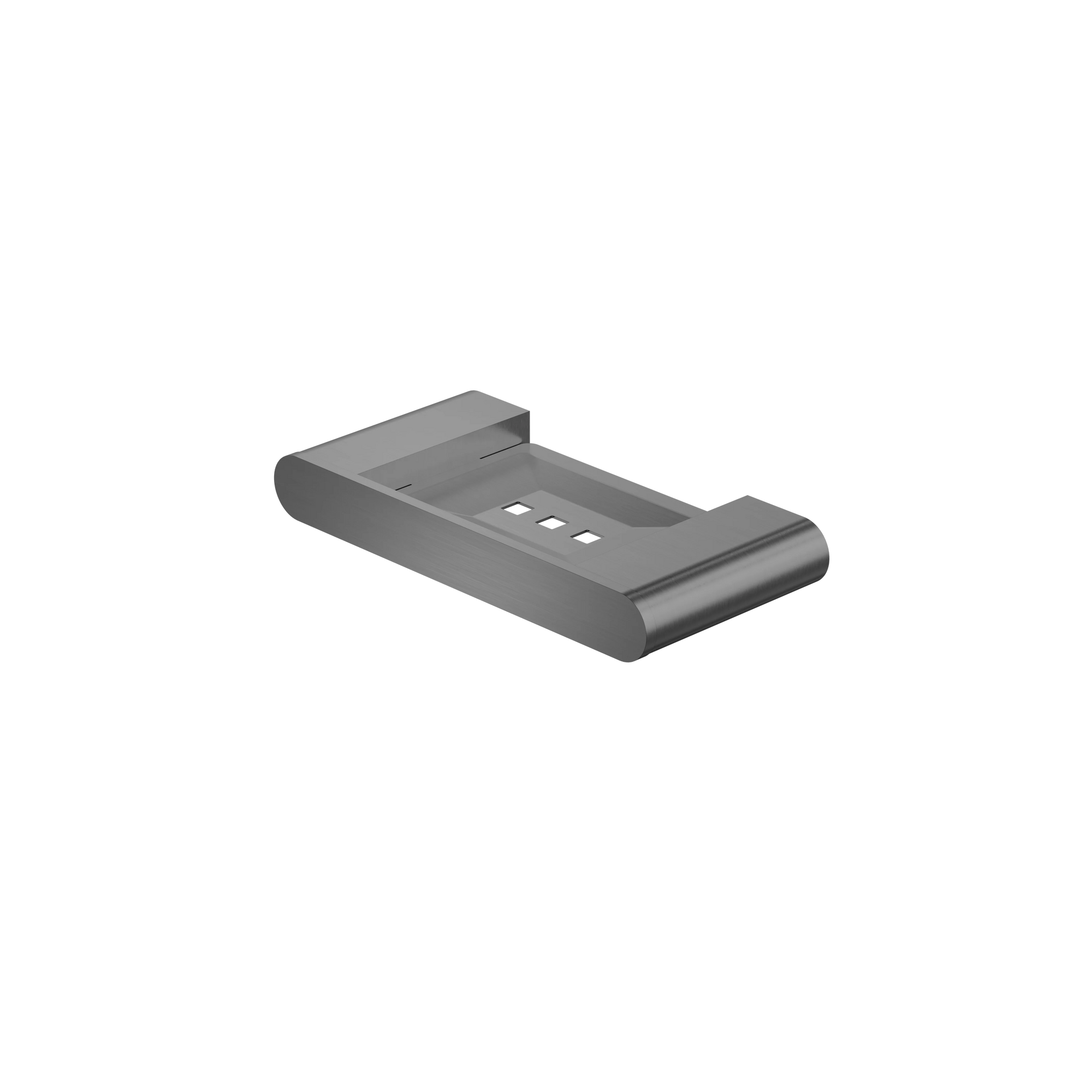 Bianca Soap Dish Holder Gun Metal