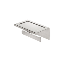 Bianca Toilet Roll Holder With Phone Holder Brushed Nickel
