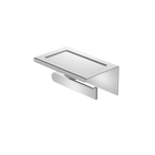 Bianca Toilet Roll Holder With Phone Holder Chrome
