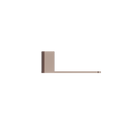 Bianca Toilet Roll Holder Brushed Bronze