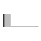 Bianca Toilet Roll Holder Chrome