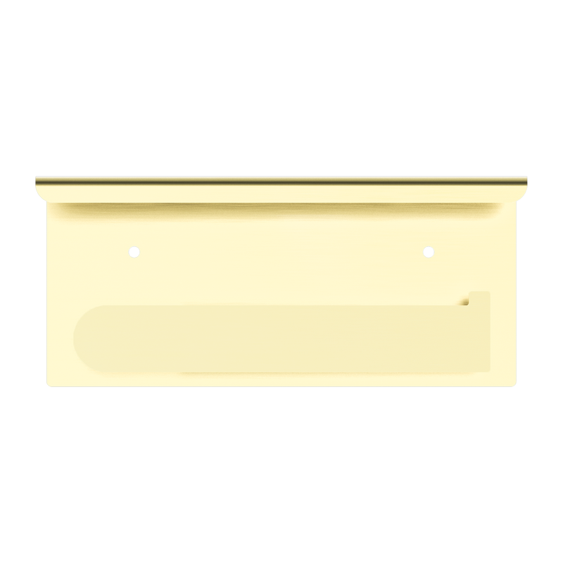 Bianca Toilet Roll Holder With Phone Holder Brushed Gold