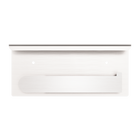 Bianca Toilet Roll Holder With Phone Holder Brushed Nickel