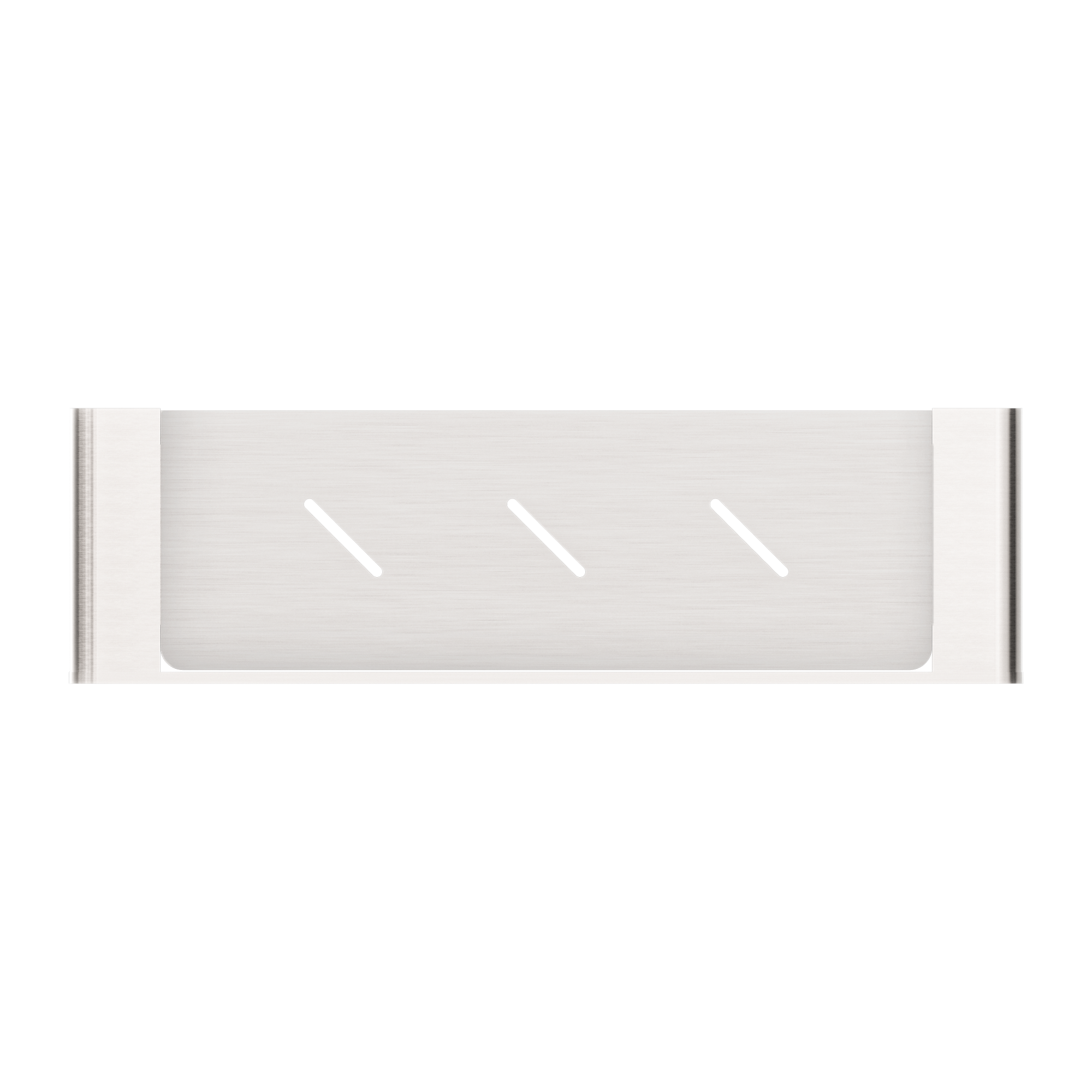 Bianca Metal Shower Shelf Brushed Nickel