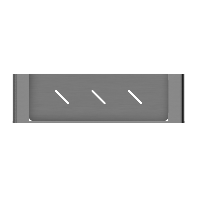 Bianca Metal Shower Shelf Gun Metal