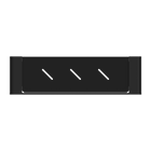 Bianca Metal Shower Shelf Matte Black