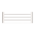 Bianca Towel Rack Brushed Nickel