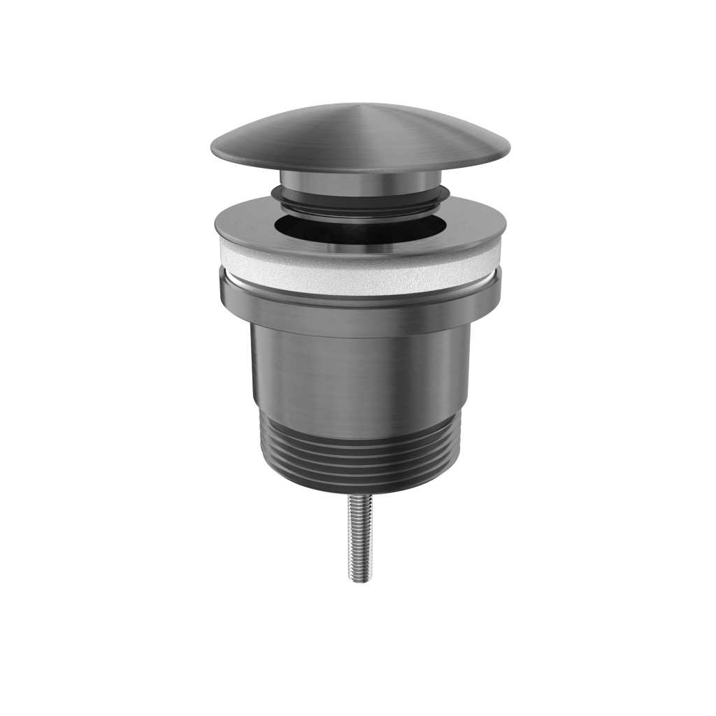 Universal Pop Up Waste Gun Metal