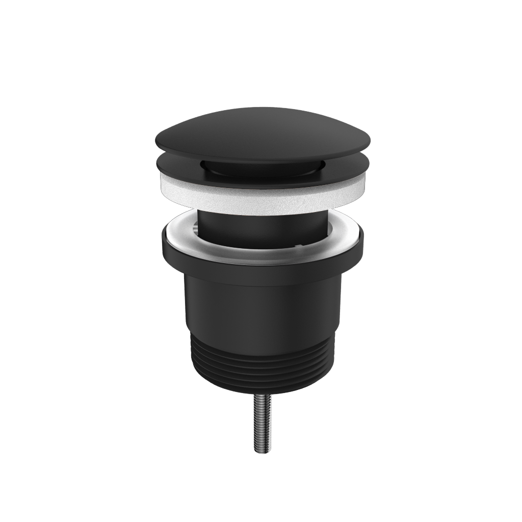 Universal Pop Up Waste Matte Black