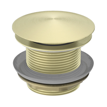 40mm Bath Pop-Up Plug With Removable Waste No Overflow Brushed Gold