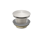 40mm Bath Pop-Up Plug With Removable Waste No Overflow Brushed Nickel