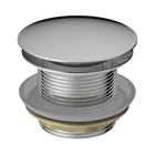 40mm Bath Pop-Up Plug With Removable Waste No Overflow Chrome