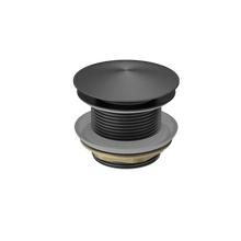 40mm Bath Pop-Up Plug With Removable Waste No Overflow Gun Metal