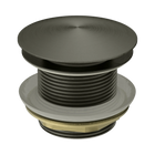 40mm Bath Pop-Up Plug With Removable Waste No Overflow Graphite